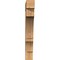 Ekena Millwork Balboa Block Smooth Bracket, Western Red Cedar, 5 1/2"W x 34"D x 42"H BKT06X34X42BOA05SWR - alternate 3